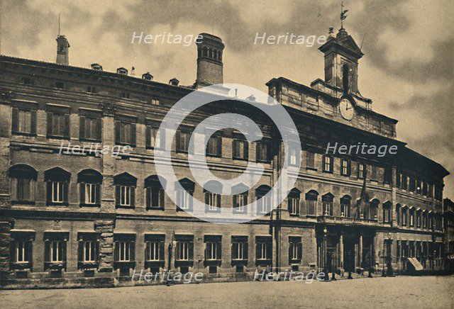 'Roma - 'Palacae of Montecitorio', 1910.  Artist: Unknown.