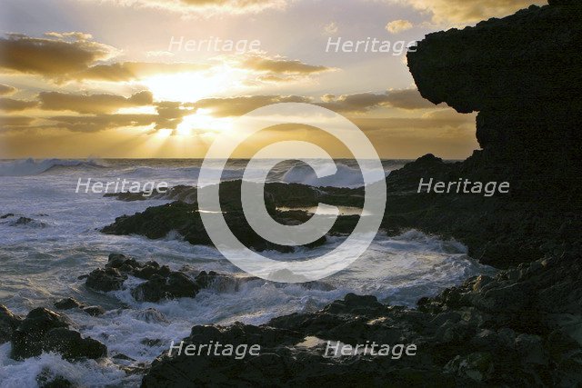 Seascape, Fuerteventura, Canary Islands.