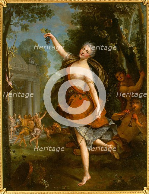Françoise Prévost as Philomèle in the opera by Louis Lacoste. Artist: Raoux, Jean (1677-1734)