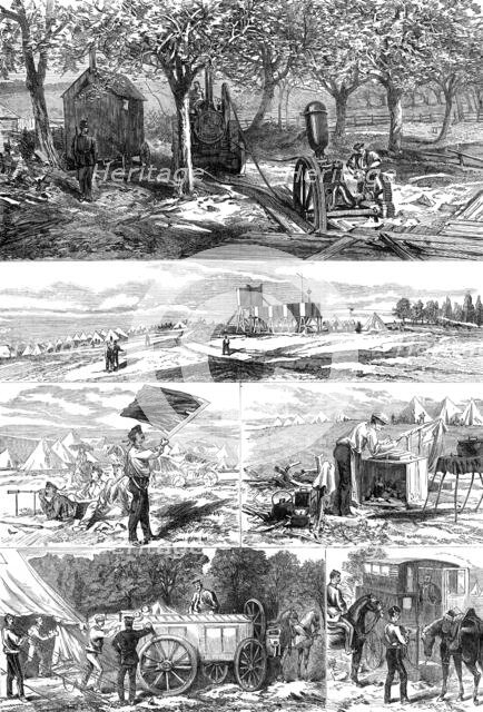 The Autumn Campaign: sketches in the Southern Camp, 1872. Creator: Unknown.