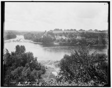 Fort Snelling from across the river, c1898. Creator: Unknown.
