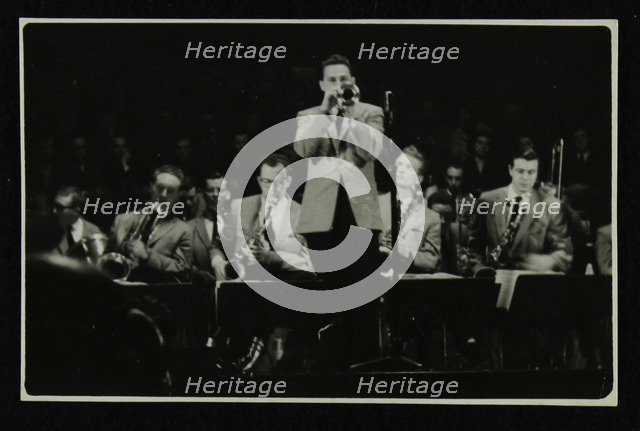 The Stan Kenton Orchestra in concert, 1956. Artist: Denis Williams