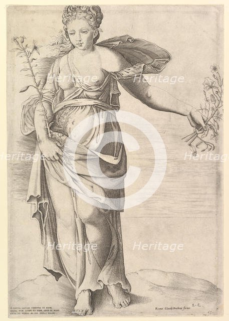 Speculum Romanae Magnificentiae: Flora, mid-16th century. Creator: Unknown.