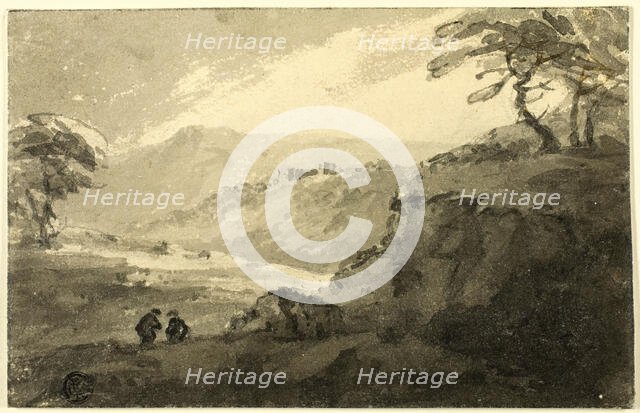 Scottish Landscape, n.d. Creator: William Sawrey Gilpin.