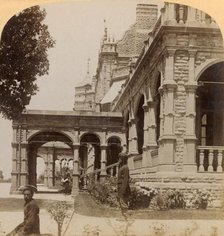 'South Front of Viceregal Lodge...at Simla, the charming "Summer Capital" of India', 1902. Creator: Underwood & Underwood.