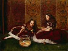Leisure Hours, 1864. Creator: John Everett Millais.