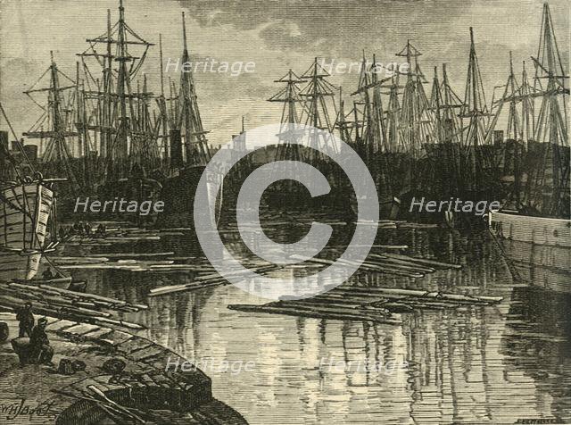 'North Dock, Swansea', 1898. Creator: Unknown.