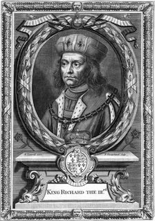 Richard III of England, (17th century).Artist: P Vanderbanck
