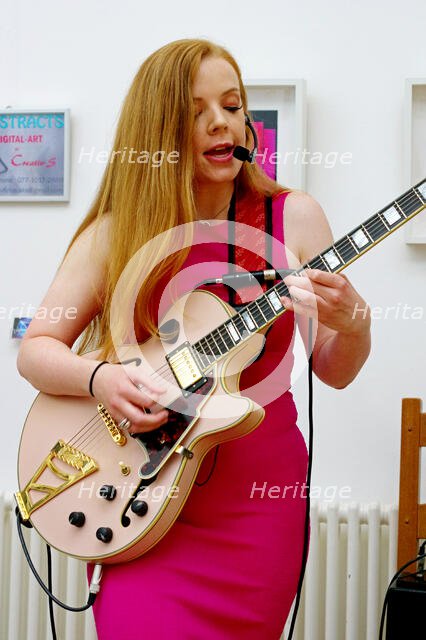 Ruta Di, Ruta Di Trio, Clocktower Cafe Jazz Club, Croyden, London, 24 July 2025. Creator: Brian O'Connor.