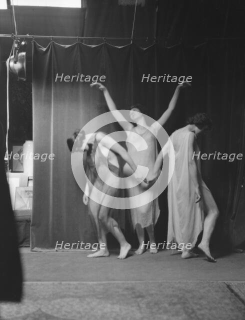 Elsie Dufour dancers, between 1918 and 1920. Creator: Arnold Genthe.