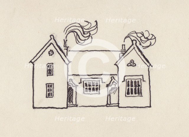 The School House, Little Bedwyn, 1980s. Creator: Shirley Markham.