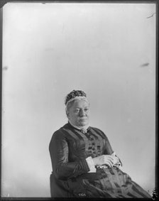 Portrait of Mary Helen Churchill Baird, 1880s. Creator: United States National Museum Photographic Laboratory.