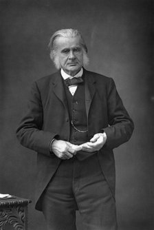 Thomas Henry Huxley (1825-1895), English biologist, 1890.Artist: W&D Downey