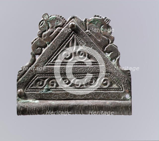 Belt Mount, Late Roman, late 4th-early 5th century. Creator: Unknown.