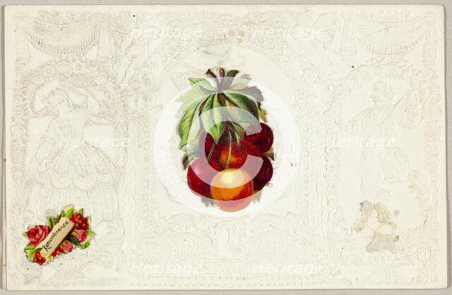 Remembrance (valentine), c. 1850. Creator: Thomas Wood.