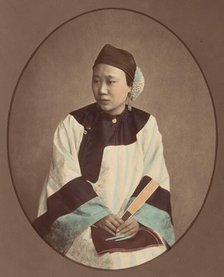 Fille de Lanxchow, 1870s. Creator: Baron Raimund von Stillfried.