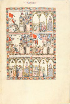 Cantigas de Santa Maria - Codex Rico, ca 1280-1284. Creator: Anonymous.