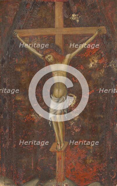 Christ on the Cross [reverse], c. 1380/1390. Creator: Andrea di Bartolo.
