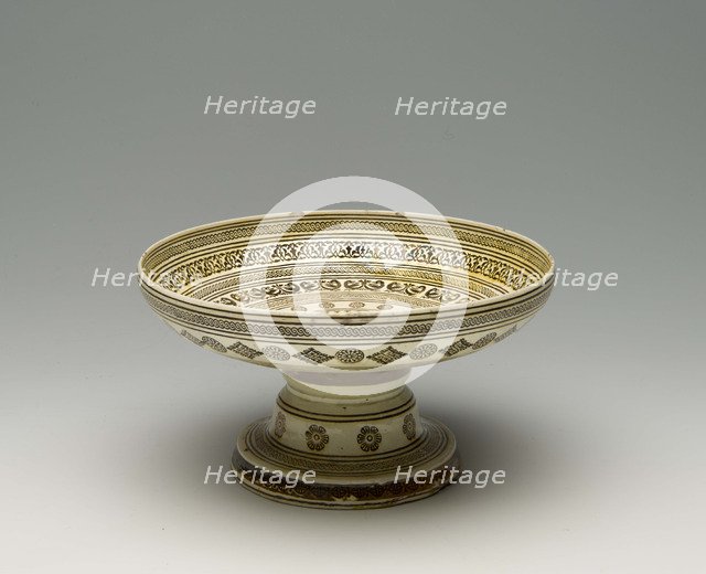 Bowl with the Coat of Arms of Montmorency-Laval, baron de Bressuire, 1510-1525. Artist: West European Applied Art  