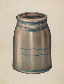 Earthenware Jar, 1935/1942. Creator: Unknown.