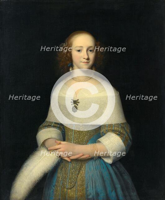 Portrait of a Young Lady, 1656. Creator: Isaack Luttichuijs.