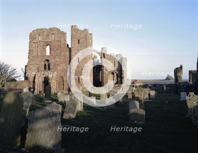Lindisfarne Priory, Northumberland, 2000. Artist: JO Davies