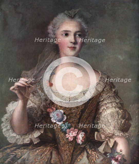 'Madame Sophie, daughter of Louis XV', 1909.Artist: Jean-Marc Nattier