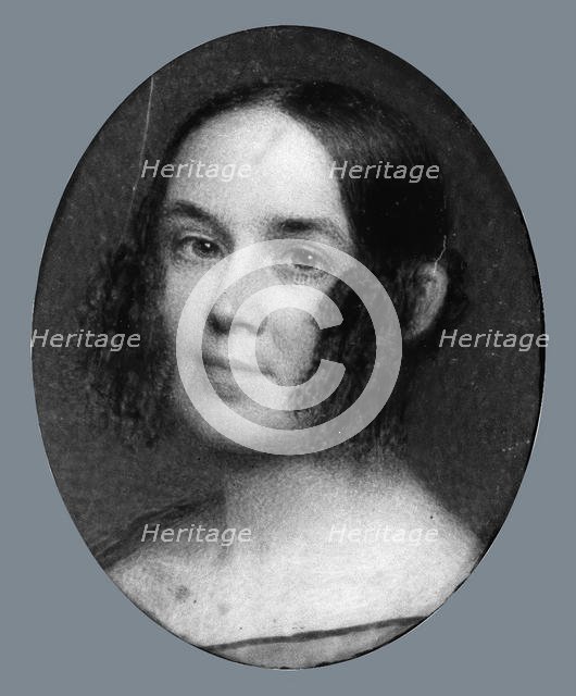 Mrs. Alvan Clark (Maria Pease), 1835-40. Creator: Alvan Clark.