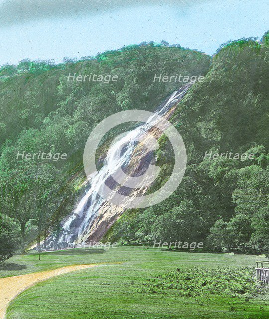 'Powerscourt Waterfall, Co. Wicklow', c1910. Artist: Unknown.