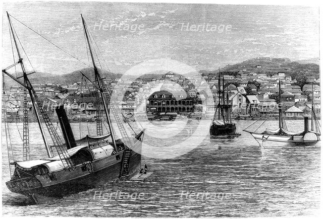Port-au-Prince, Haiti, 1873. Artist: Unknown