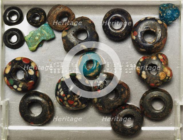 Group of Beads, 2nd Century AD. Creator: Unknown.