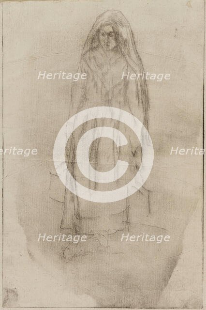 Venetian Water Carrier, 1879-1880. Creator: James Abbott McNeill Whistler.