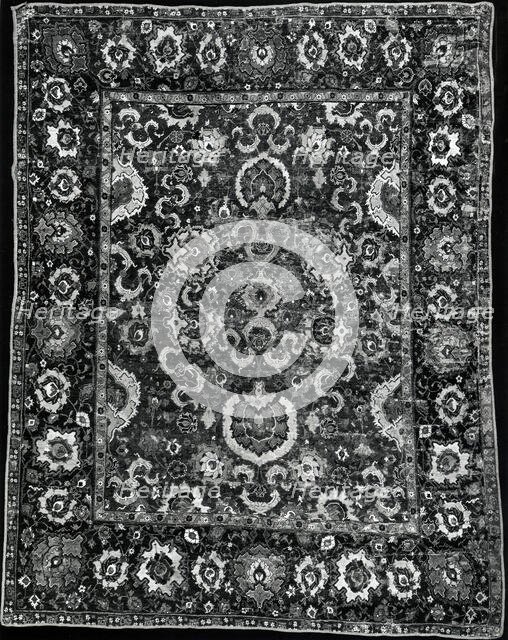 Carpet, India, 1675/1700. Creator: Unknown.