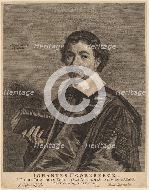 Johannes Hoornbeeck. Creator: Jonas Suyderhoef.