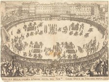 Parade in the Amphitheater, 1616. Creator: Jacques Callot.