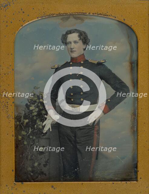 Portrait of Lt. Robert Horsely Cockerell, 1852-1855. Creator: William Edward Kilburn.
