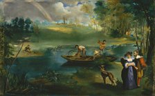 Fishing, ca. 1862-63. Creator: Edouard Manet.