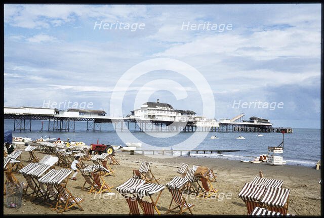 Esplanade, Shanklin Pier, Shanklin, Isle of Wight, 1982. Creator: Dorothy Chapman.