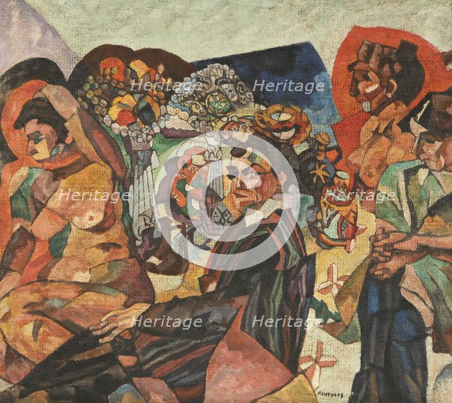 Self-Portrait with Artist's Models.