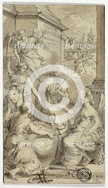 Allegory of History, n.d. Creator: Unknown.