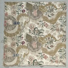 Length of Silk Textile, 1700s. Creator: Unknown.