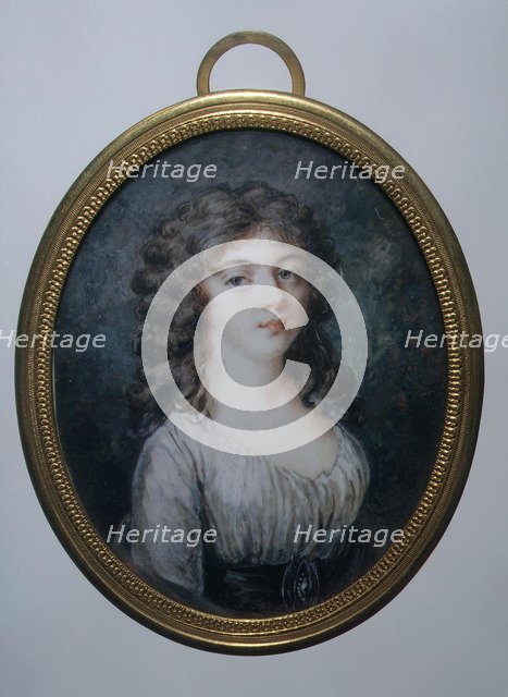 Portrait of Countess Yelizaveta Borisovna Shakhovskaya (1773-1796), 1794. Artist: Ritt, Augustin Christian (1765-1799)