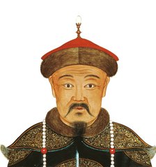 Portrait of Kublai Khan (1215-1294), 13th century. Artist: Anonymous  