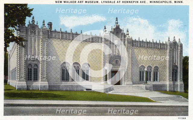 New Walker Art Museum at Hennepin Avenue, Minneapolis, Minnesota, USA, 1926. Artist: Unknown