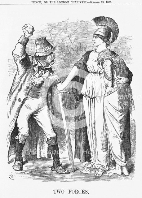 'Two Forces', 1881. Artist: Joseph Swain