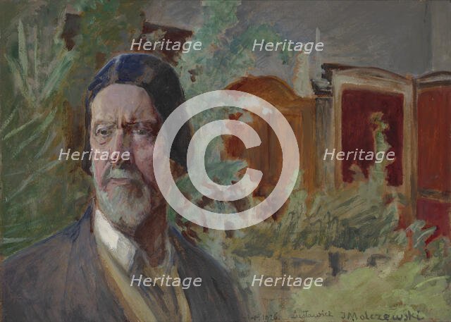 Self-Portrait, 1926. Creator: Jacek Malczewski.