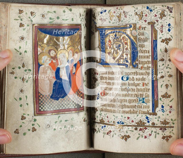 Book of Hours, c.1420 (20th century binding). Creator: Unknown.