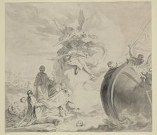 The Head of Saint Torpe Saved by Angels and Restored to Archbishop Frederigo, between 1730 and 1770. Creator: Giambettino Cignaroli.