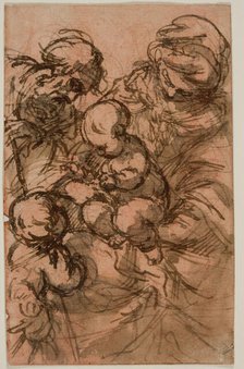 Holy Family with Infant Saint John, between 1754 and 1815. Creator: Carlo Alberto Baratta.