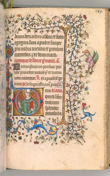 Hours of Charles the Noble, King of Navarre (1361-1425), fol. 289r, St. Germain, c. 1405. Creator: Master of the Brussels Initials and Associates (French).
